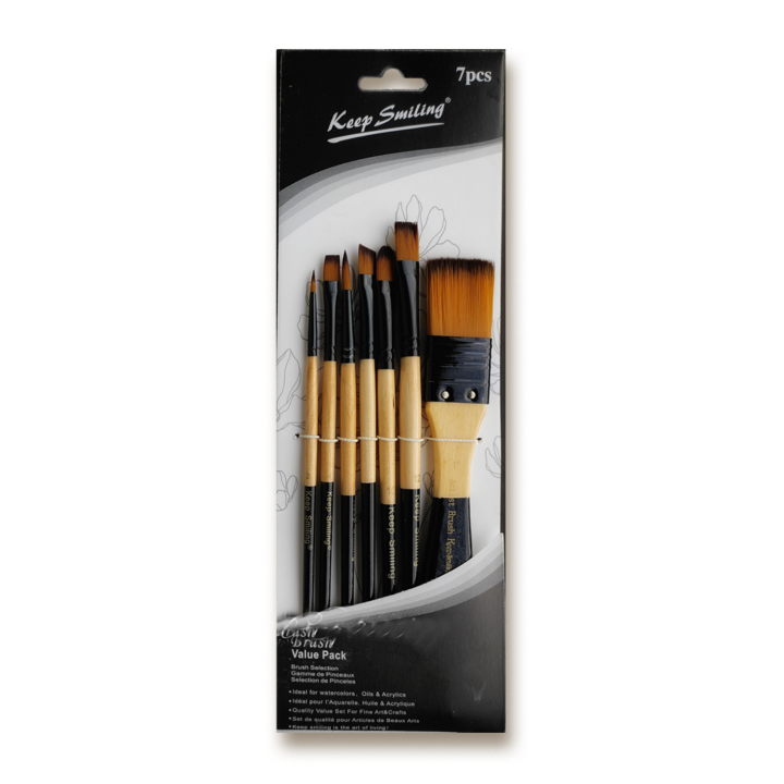 Keep Smiling High Quality Mix Brush Set 7pcs
