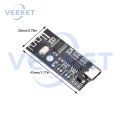 5v 5w Wireless Bt5.1 Audio Module Type-C Port Stereo Sound Amplifier Board For Audio Diy Modifications Mh-Mx38. 