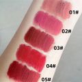 Lip Gloss Temperament Color Rendering Matte Velvet Mini Wild Fit Colors Long-lasting Makeup Capsule Lipstick 5 Colors. 