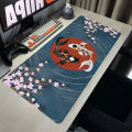 Rubber Mousepad Yin Yang Tai Chi Eight Trigrams Fish Pad Pc Gamer Cabinet Carpets Computer Desk Mat Locking Edge Keyboard Mats. 