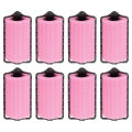 8Pcs/Set Foam Cushion Hair Rollers Soft Flexible Styling Curlers Heatless Foam Hairdressing Curlers for Home Barber Hair Salon. 