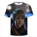 Game detroit become human 3D T Shirt Men Women detroit : become human connor RK800 Short Sleeve T-Shirt Male Tshirt Streetwear. 