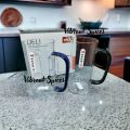 2pcs/4pcs set Heat-Resistant borosilicate Glass Mug/Milk Tea Coffee Cup.