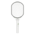 Xingyun 3 Layer Electric Mosquito Bat Double Swatter Trigger Safety with LED Lightning. 