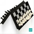 Magnetic Chess Board - 14 Inch / 37 cm - Big Size - Folding Portable Chess - Travel Game.