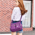 【Event】Zhuo Ku 2020 New Washed Nylon Bag Canvas Women's Bag One Shoulder Crossbody Handbag Mommy Bag.