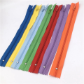100Pcs Closed End Nylon Coil Zippers Closed Tail Pocket Placket Zipper Tailor Sewing Craft ( 30cm). 