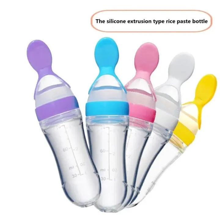 Silicone%20Baby%20Food%20Dispensing%20Spoon%20&%20Feeder,%20Travel%20Baby%20Training%20Bottle%20with%20Spoon%20Soft%20Head%20Baby%20Feeding%20Tools%20-%20kids%20-%20Image%204