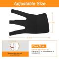 Calf Brace Adjustable Shin Splint Support Sleeve Leg Compression Wrap for Pulled Calf Muscle Pain Strain Injury, Swelling, Fits Men and Women.
