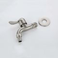 Wall Mount Washing Machine Faucet Stainless Steel SUS 304 butterfly water tap.