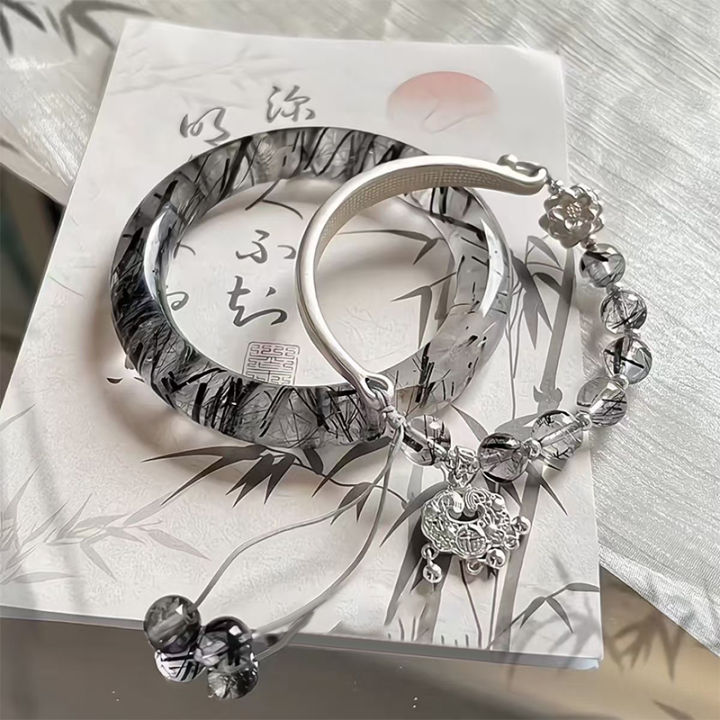 2Pcs%20Exquisite%20Chinese%20Style%20Tassels%20Bracelet%20For%20Women%20Girls%20Versatile%20Ancient%20Style%20Bracelet%20Jewelry%20Accessories%20Gifts%20-%20Image%203