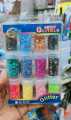 artdt Glitter 12 Container Art Craft and Nail Art, Resin Art in Different Shapes and Colors. 