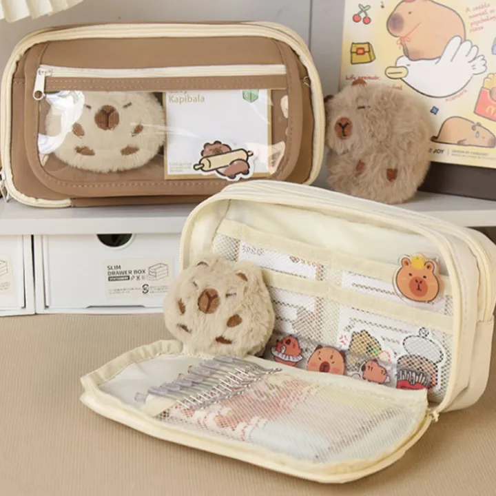 Capybara%20Pencil%20Bag%20Cute%20Fabric%20Pencil%20Case%20Kawaii%20Large%20Capacity%20Pencil%20Case%20NOVO%20-%20Image%205