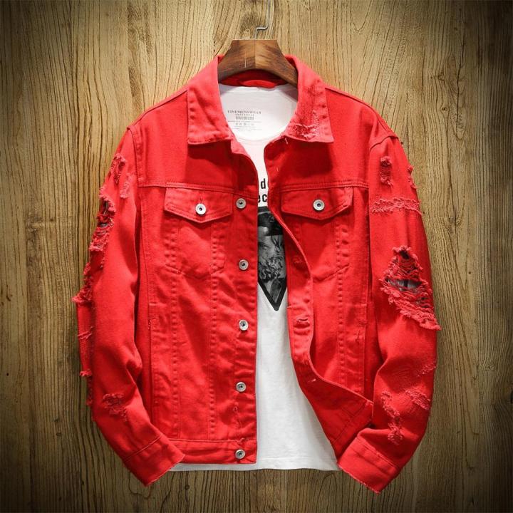 Autumn%20Men's%20Jean%20Jacket%20Slim%20Fit%20Cotton%20Denim%20Jacket%20Red%20We%20Black%20Ripped%20Hole%20Jean%20Coats%20Men%20Outwear%20Plus%20size%20-%20Image%206