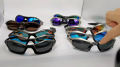 Y2K Metal alloy frame With PC Splicing Sport Sunglasses Punk Future Technology Style Cycling Glasses.