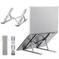 Full Aluminum Alloy Adjustable Laptop Stand for 10-17 inch Tablets Notebook Laptop Premium Quality Aluminum Alloy. 