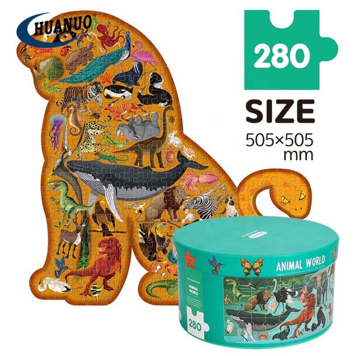 Educational%20Cartoon%20Animal%20Puzzles%20Creative%20280pcs%20Jigsaw%20Puzzle%20Kids%20Toys%20For%20Sale%20-%20Image%204