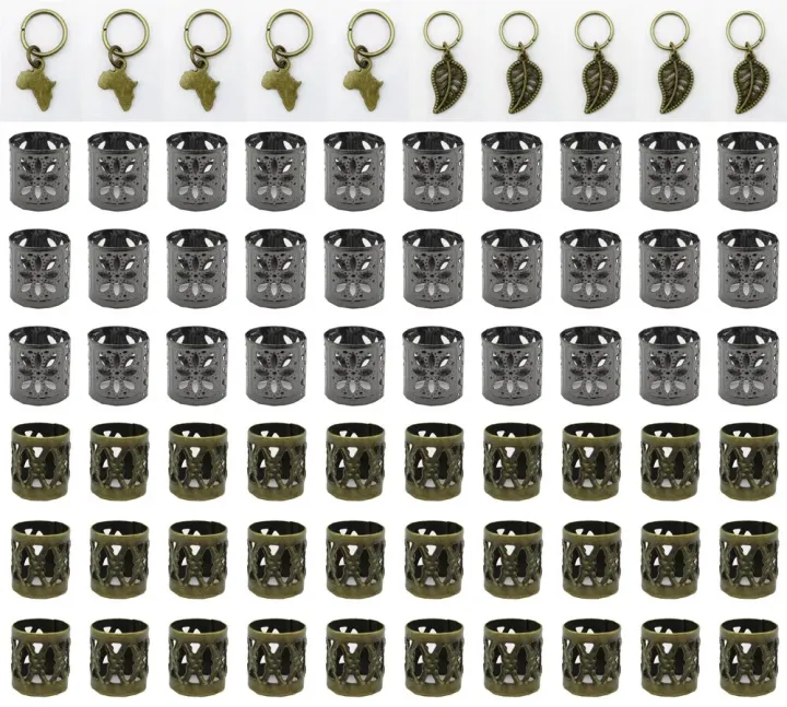 70Pcs%20Hair%20Braid%20Dreadlocks%20Beads%20Rings%20Clips%20DIY%20Braiding%20Metal%20Cuffs%20Jewelry%20Pendants%20for%20Women%20Girls%20Hair%20Accessories%20-%20Image%205