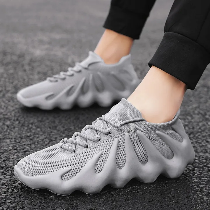 Volcano%20shoes%20men's%20autumn%20winter%20mesh%20men's%20shoes%20casual%20sports%20coconut%20shoes%20student%202024%20new%20socks%20shoes%20men's%20-%20Image%203