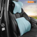 Car headrest, lumbar support, shoulder neck car memory cotton pillow, high waist backrest cushion, suitable for household use. 