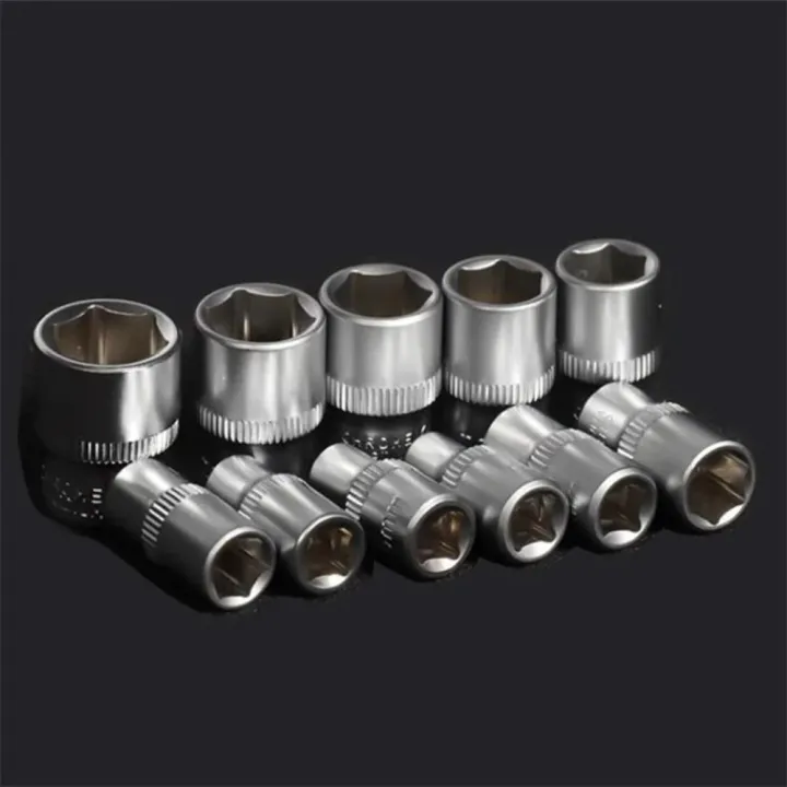 1Pcs%20New%20For%20Ratchet%20Torque%20Wrench%20Hex%20Short%20Socket%20Hand%20Tool%201/4"%206.35mm%20Head%20Metric%20Key%20Sleeve%20Double%20End%204-14mm%20Drive%20Socket%20-%20Image%207