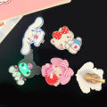 Light-up Hair Clip, Sanrio Series Cartoon Hair Clip, Korean Version Bangs Clip Duckbill Clip. 