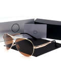 2021 Tiktok Men's Fashion Polarized 737 Mercedes Large Frame Pilot Sunglasses Toad Glasses.