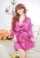 Silk Bathrobe /Silk Kimono Gown /Night Gown for Ladies By Tashza Mart.