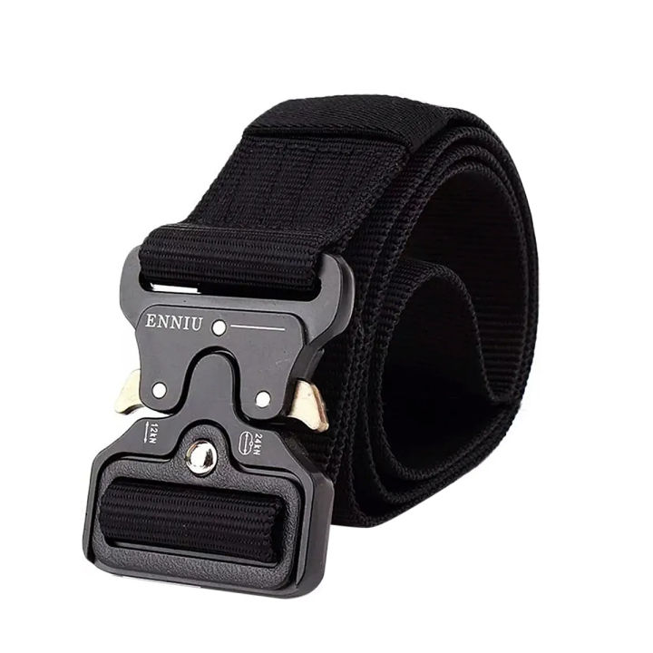 Multicolor High quality Auto Adjusted Nylon Belt For Men