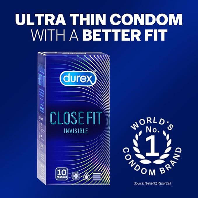 Durex%20Close%20Fit%20Invisible%2049mm%20Small%20Better%20Fit%20Ultra%20Thin%20Condom%20-%2010Pcs%20Pack%20-%20Image%205