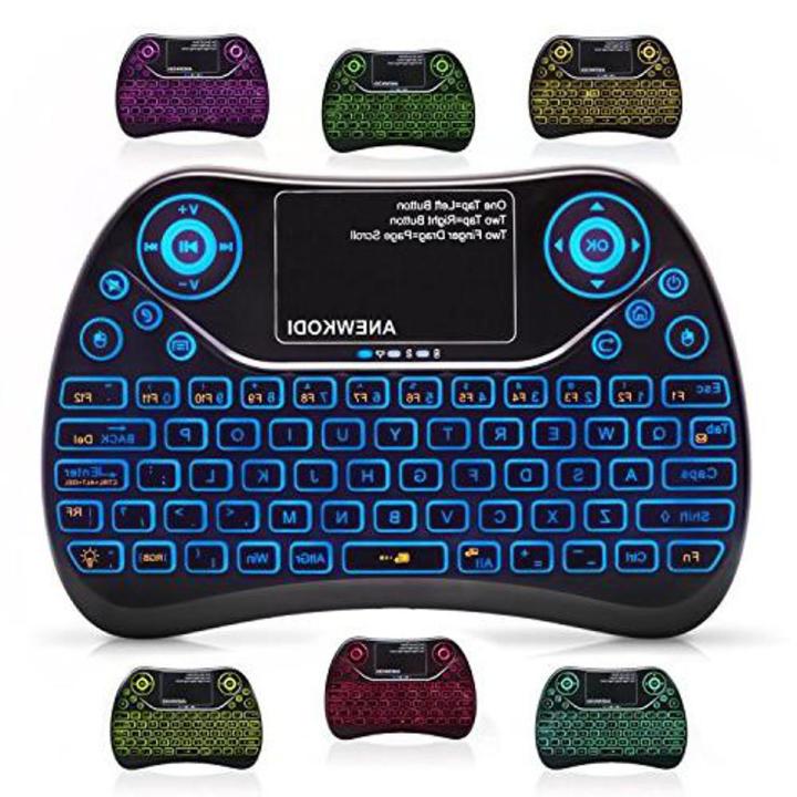 Mini Wireless Keyboard with Touchpad, 2.4Ghz Wireless Mini Handheld ...