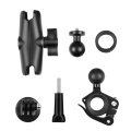 For Sports Camera Motorcycle/Bike Handlebar Mount Multifunctional and Convenient Riding Accessories PU909B.