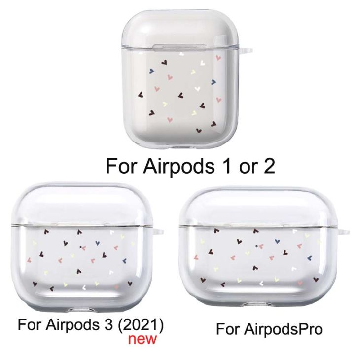 HoneyYami%20Red%20Love%20Heart%20Clear%20TPU%20Cover%20For%20Apple%20Airpods%202/1%203%20Earphone%20Coque%20Soft%20Protector%20Funda%20Airpods%20Pro%20Pod%20Covers%20Earpods%20Case%20-%20Image%207
