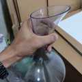 Whiskey Decanter Wine Decanter Crystal color Wine Decanter - 100% Hand Blown Lead-Free Crystal Glass Red Wine Carafe Wine Gift (Color : purple). 