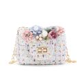 Bear Leader Children's Bag New Cute Girl Flowers Small Bag.