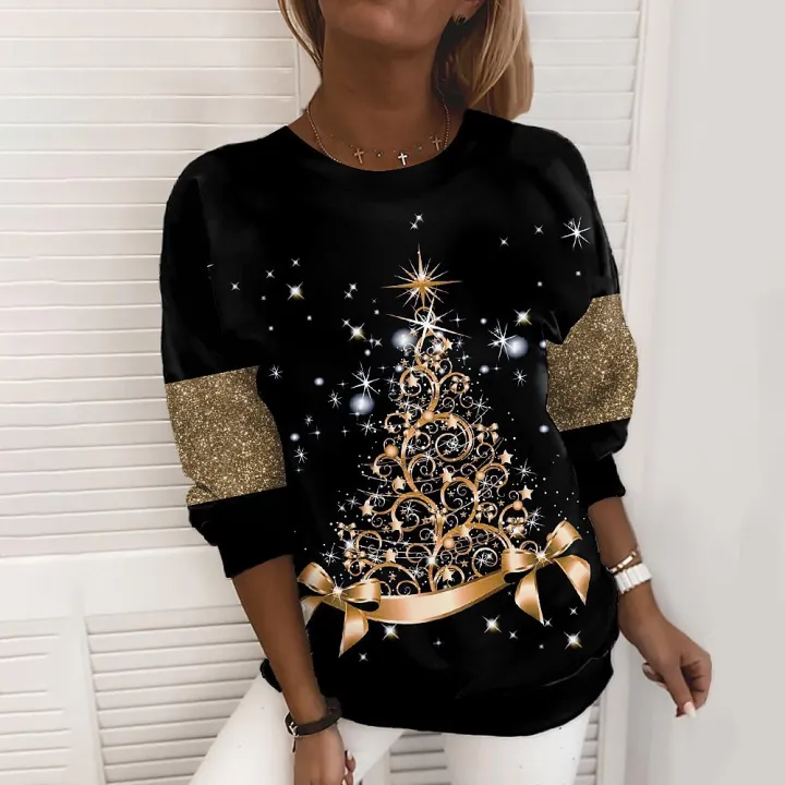 Fashion%20Europe%20and%20the%20United%20States%20Independent%20Station%20Christmas%20Sweatshirt%20Women's%203D%20Digital%20Printing%20European%20and%20American%20Foreign%20Trade%20Women's%20Clothing%20Factory%20Direct%20Sales%20-%20Image%202