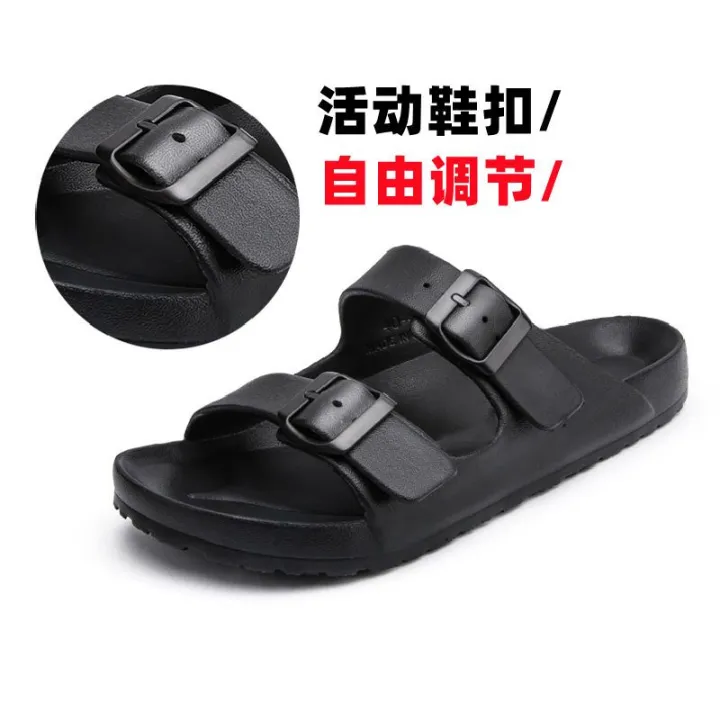 White%20Slippers%20Men's%20Summer%20Outdoor%20Outdoor%20Couple%20Student%20Lightweight%20Non-Slip%20Sandals%20Outdoor%20Beach%20Sandals%20Women's%20Fashion%20-%20Image%203