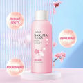 LAIKOU Sakura Face Toner Nourishing Shrink Pores Reduce Spots Acne 100ml. 