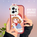 DEL for Redmi Note 12 4G Back Cover Lovely Girl Phone Case Monster Lens Camera Protection Mobile Cover. 