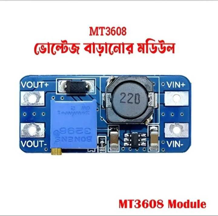 Mt3608%202A%20Dc-Dc%20Voltage%20Step%20Boost%20Converter%20Module%20Adjustable%20Voltage%20Regulator%202-24V%20Input%20-%20Experience%20Versatile%20Voltage%20Regulation%20DIY%20-%20Image%203