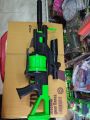 Sniper Toy Big Size Laser Gun -Black And Green/Orange (23''inch).