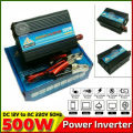 Power Inverter 500W~1000W Car Power Solar Power Inverter Convert 12V To AC 220V Modified Sine Wave Voltage - Multi Plug.