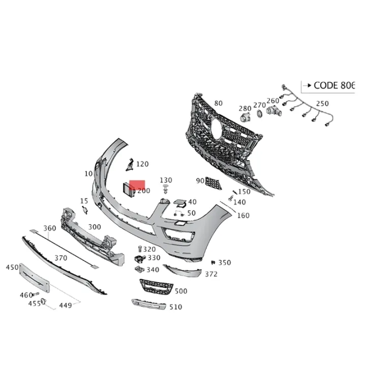 A0009050010%20Car%20Radar%20Sensor%20Control%20Unit%20For%20Mercedes%20Benz%20W212%20W221%20W207%20Distance%20Blind%20Spot%20Object%20Warning%20Module%20-%20Image%203