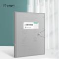 60 Pages Data Book Information Booklet Stationery Large Capacity Files Folder A3 File Bag Large Folder Data Book. 