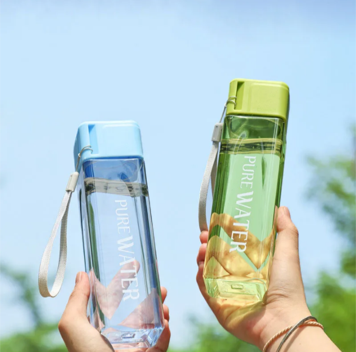 Most Popular In 2025 Novelty Children Stylish Eco-Friendly Double Layer plastic Cup 500 ml