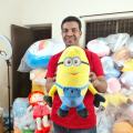 Cute Minions Movie Characters Yellow Plush Toys bob Stuart Jeans soft toys dolls.