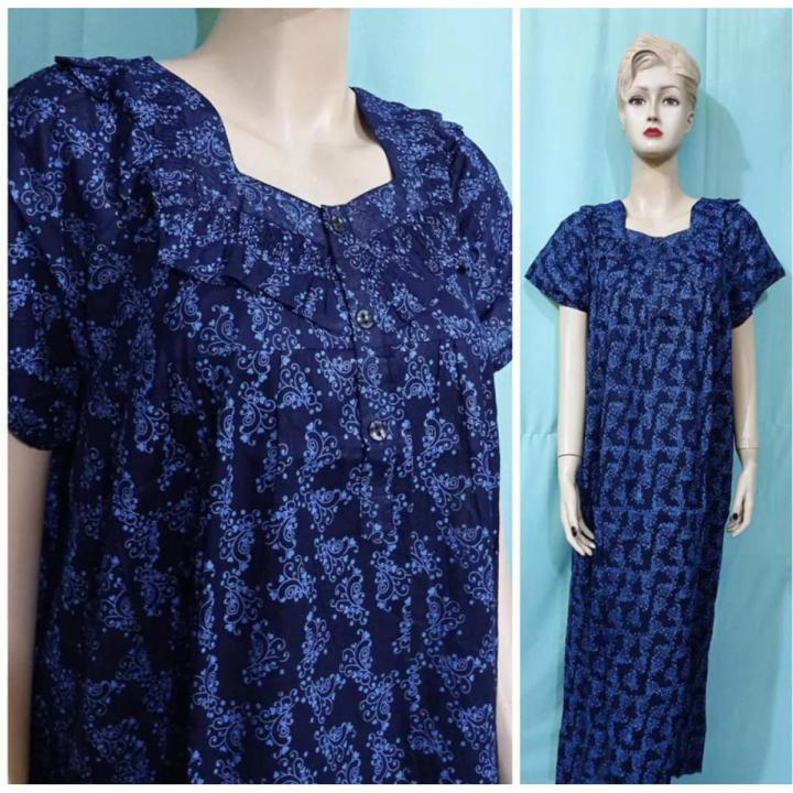 Indispensable -Quality And Durablity -Block Print JOLCHAPOA Short Sleeves Maxi For Women.- Innovative Preferble - Low Hassle and Maintanance