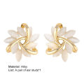 Elegant Earrings Elegant Flower Shape Elegant Stud Earrings. 