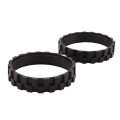 4X Wheel Tires for 1St 1S Robot Vacuum Cleaner S50 S55 S5 MAX Wheels Anti-Slip Replacement.