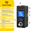 -901 Guitar Tuner Effect Pedal Mini Chromatic True Bypass.